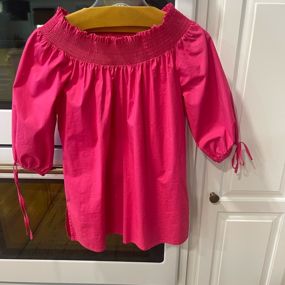 Melissa Paige Pink Off the Shoulder Blouse - Picture 5 of 10